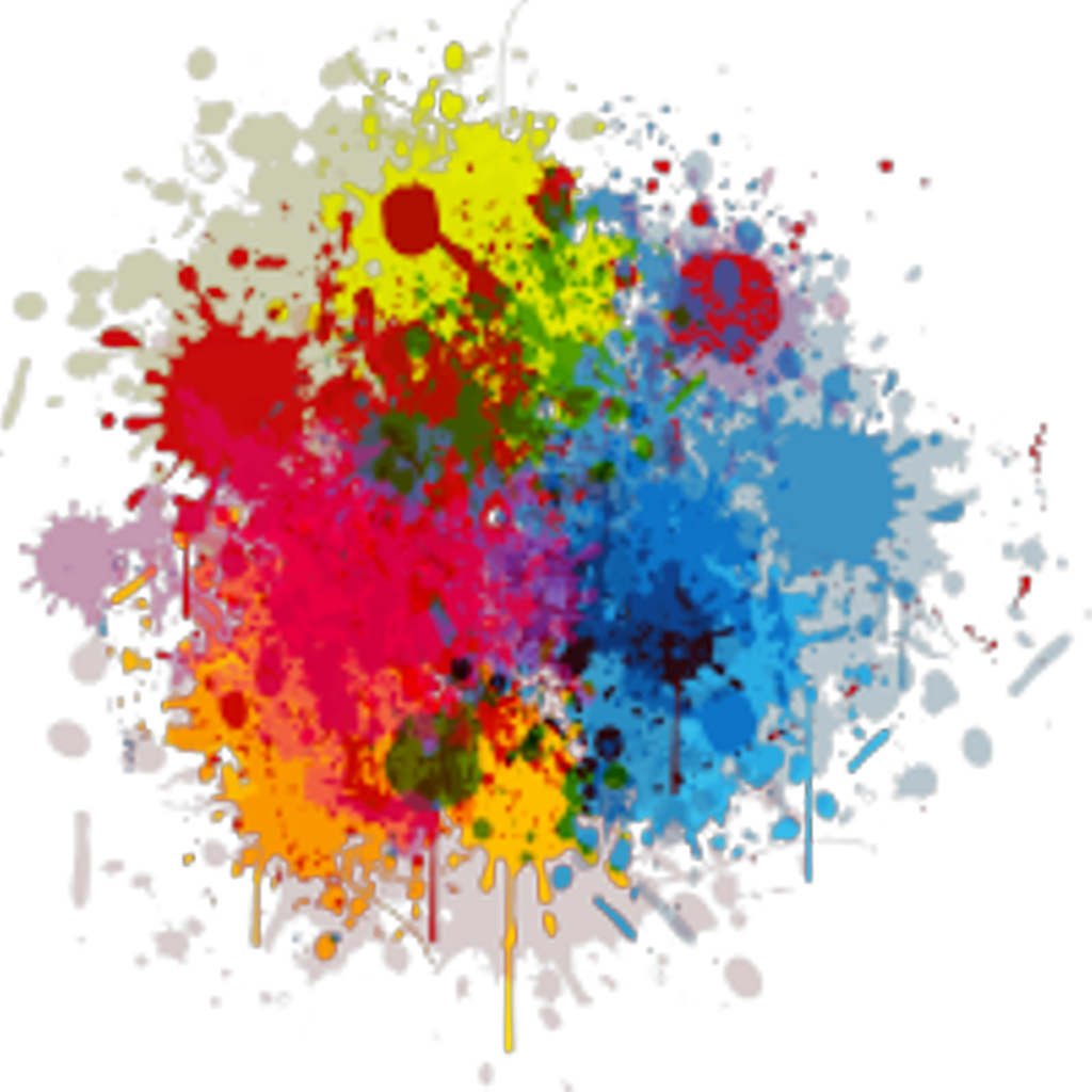 Watercolors Colorful Colorsplash Freetoedit - Abstract Paint Shower Curtain (1024x1024), Png Download