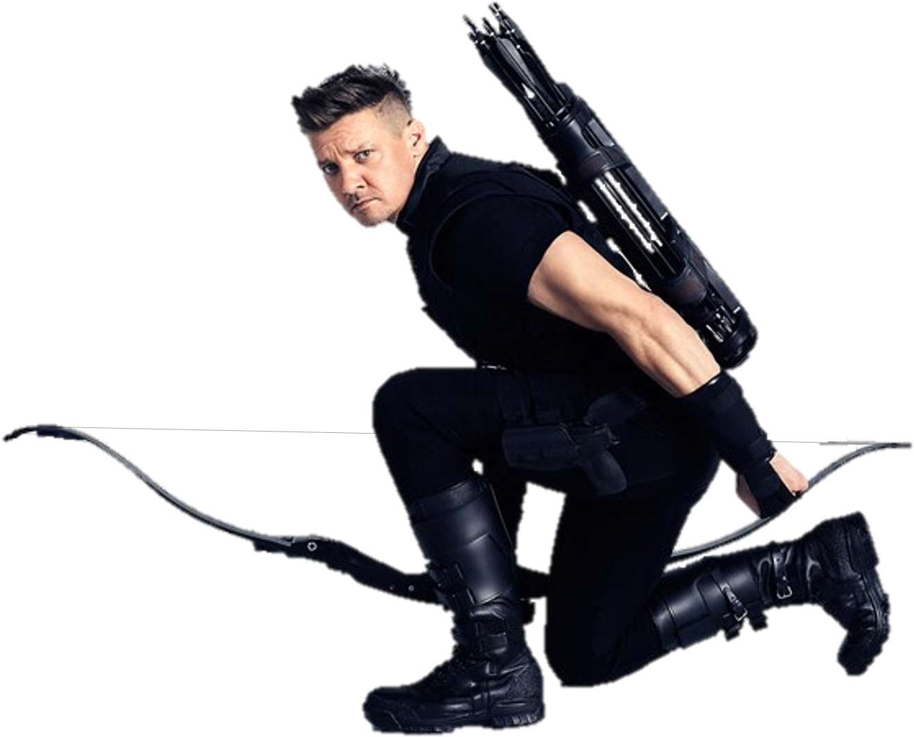 Avengers Infinity War - Clint Barton Infinity War (1396x1125), Png Download