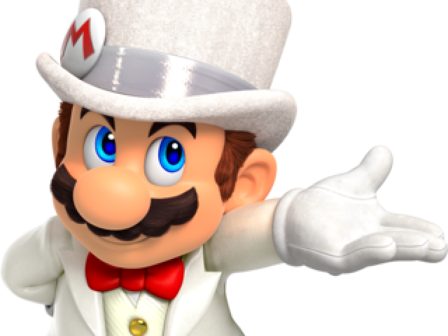 Amiibo Super Mario - Wedding Mario (640x480), Png Download