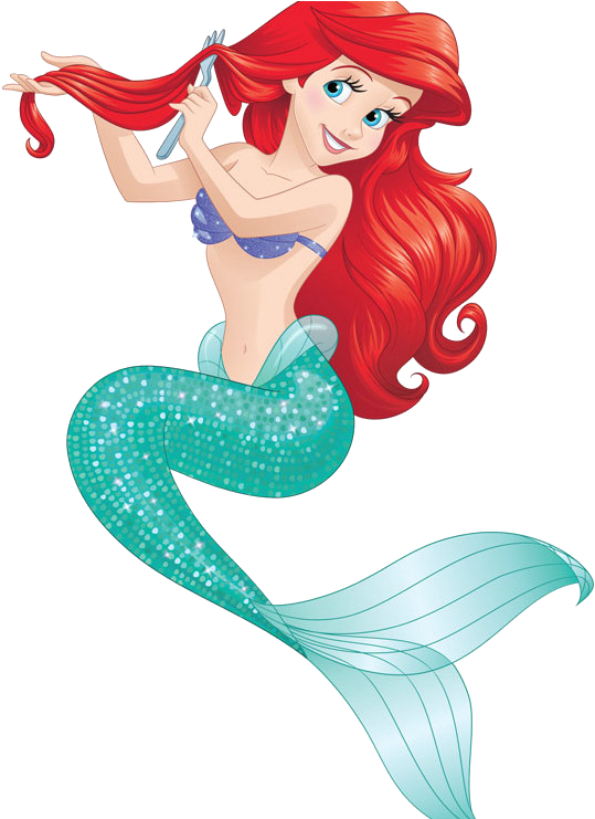 Ariel With The Fork - Goodnites New Bedtime Bedwetting Underwear For Girls, (800x740), Png Download