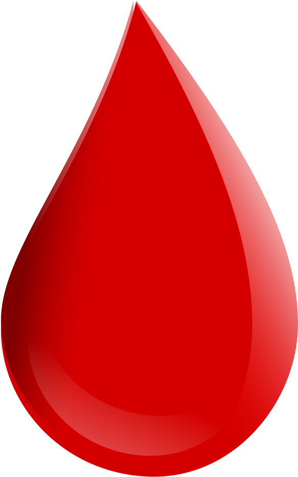 Clipart Blood Drop - Blood Drop Clipart Transparent (1697x2400), Png Download