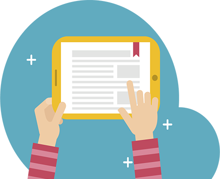 Ilustracion Suscripcion Post - Blog (447x364), Png Download