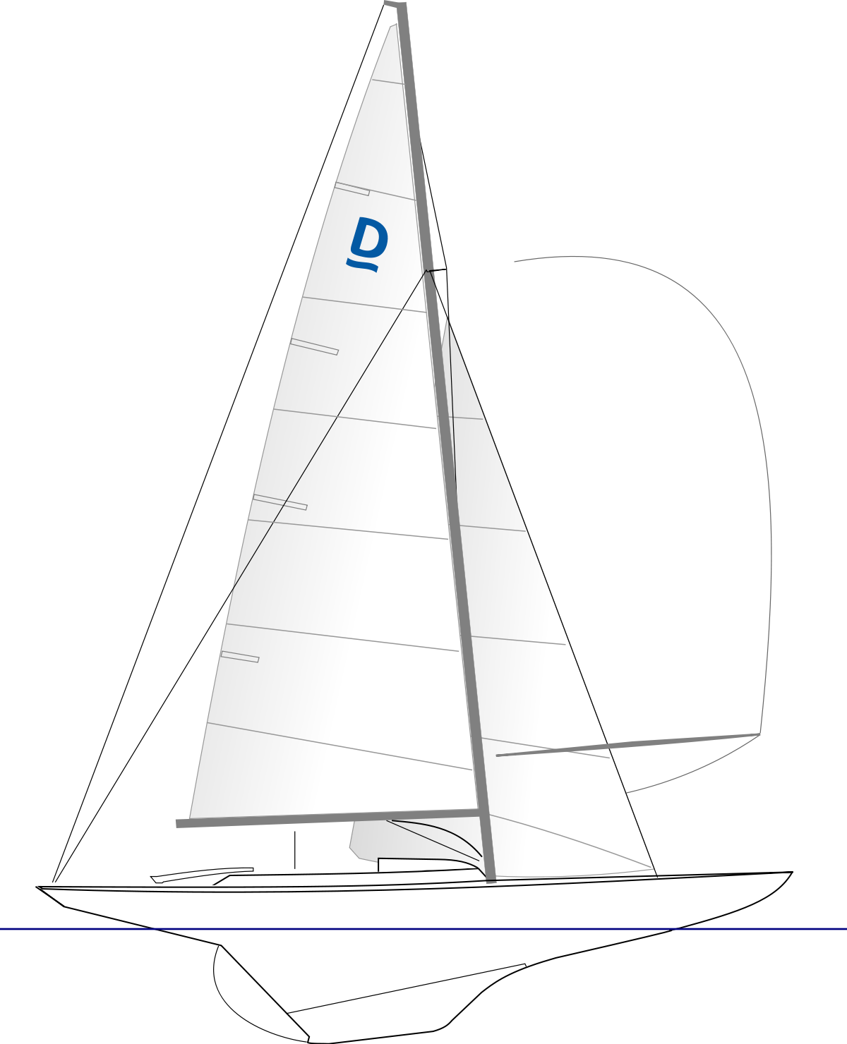 Dragon - Bauplan Drachen Segelboot (1200x1480), Png Download
