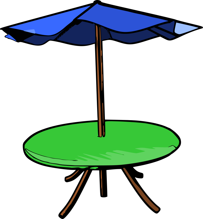 How To Set Use Table Umbrella Icon Png (838x900), Png Download