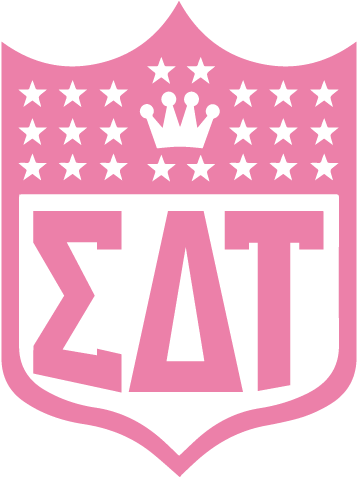 Sigma Delta Tau Breast Cancer Walk Shirts - Fantasy Football League Logo Black And White (600x600), Png Download