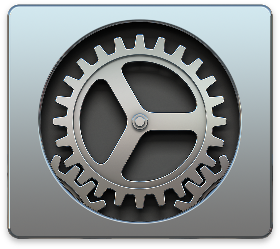 Download Png Ico Icns - System Preferences Icon Mac (1024x1024), Png Download