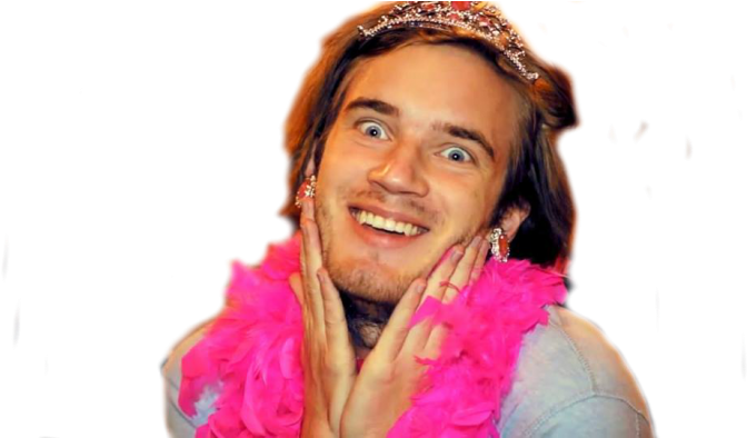 Pewdiepie Is Fabulous By Nylah22-d5w7exz - Pewdiepie Png (700x393), Png Download