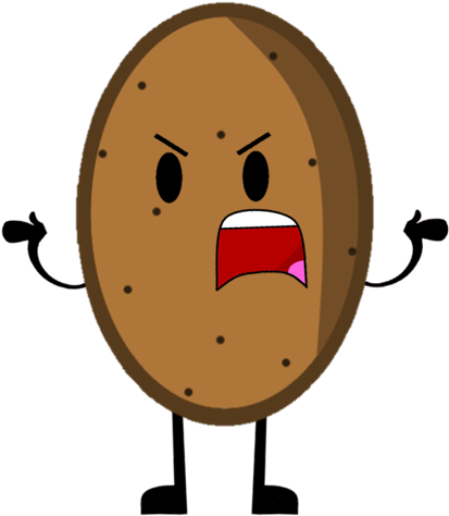 Potato Pose By Plasmaempire - Object Merry Go Round Potato (440x480), Png Download