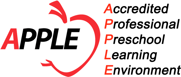 Apple-logo - Accredited Professional Preschool Learning Environment (717x300), Png Download