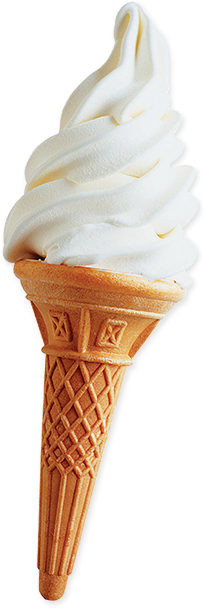 Down The Inside And Watch As The Ice Cream Kisses Up - 99 Ice Cream Png (205x609), Png Download
