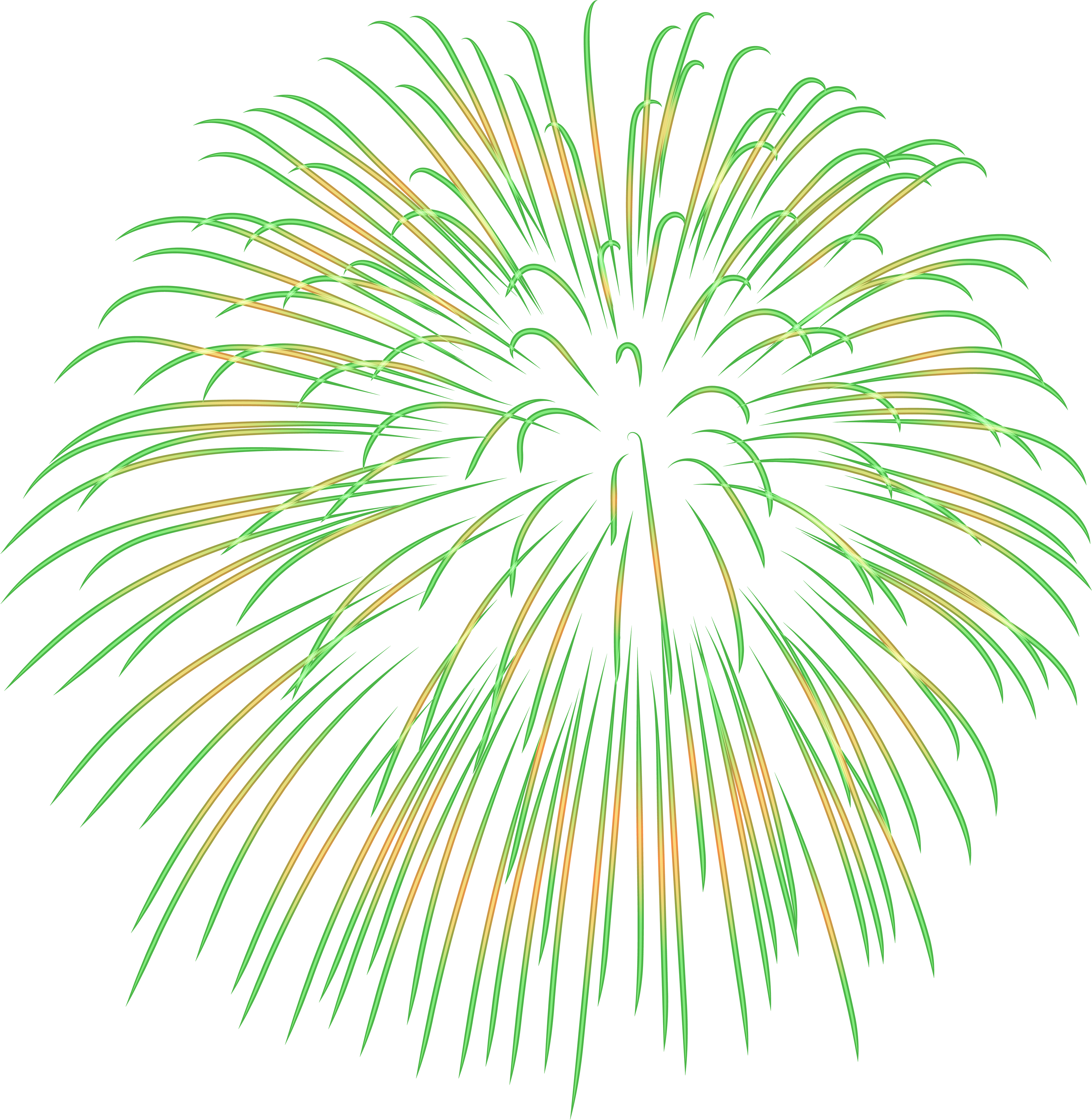 Fireworks Green Transparent Clipart (3900x4000), Png Download
