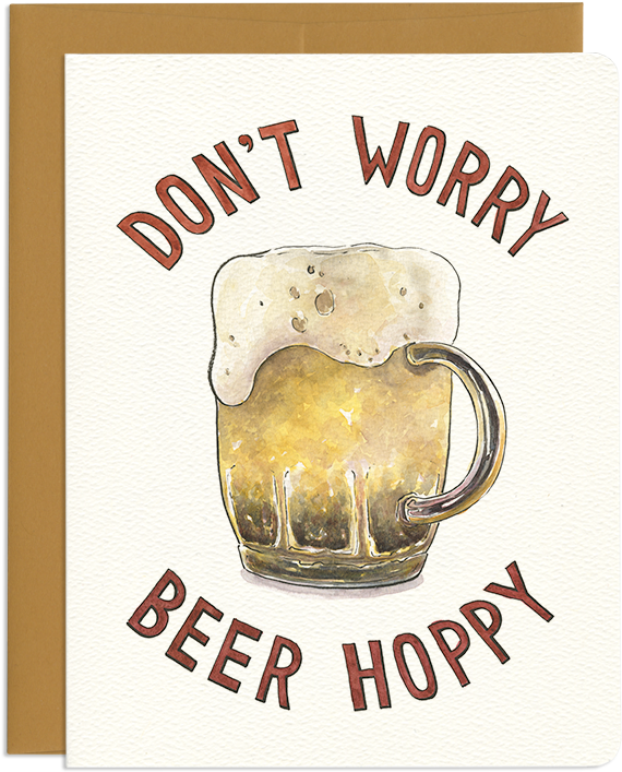 Fun Suds-inspired Greeting Card - Beer (800x800), Png Download