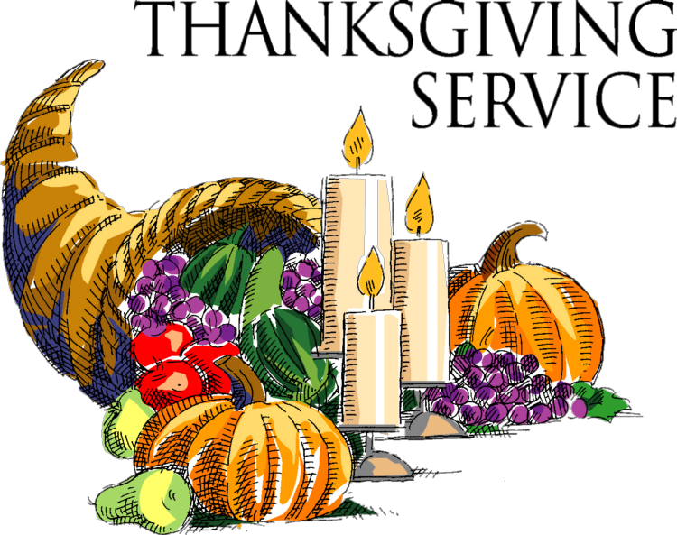 Candle Clipart Thanksgiving - Religious Thanksgiving Clip Art (750x593), Png Download