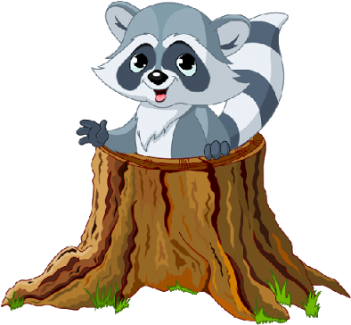 Raccoon - Raccoon Clipart (400x400), Png Download