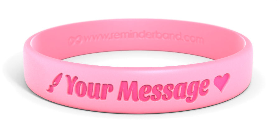 Classic Pink Cf - Bangle (1008x562), Png Download