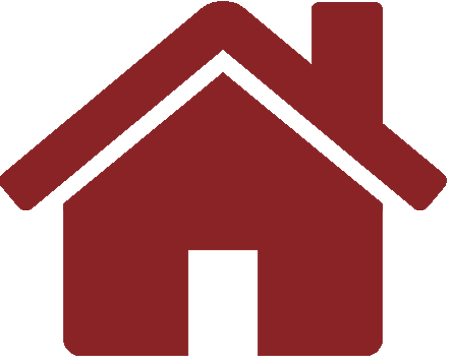 Home Icon Hello@humble - Icon Home Png Red (450x360), Png Download