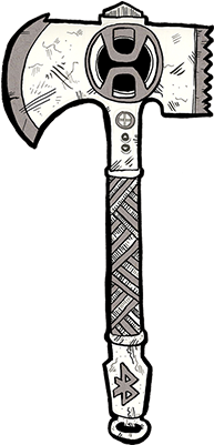 Battle-axe - Sword (400x400), Png Download