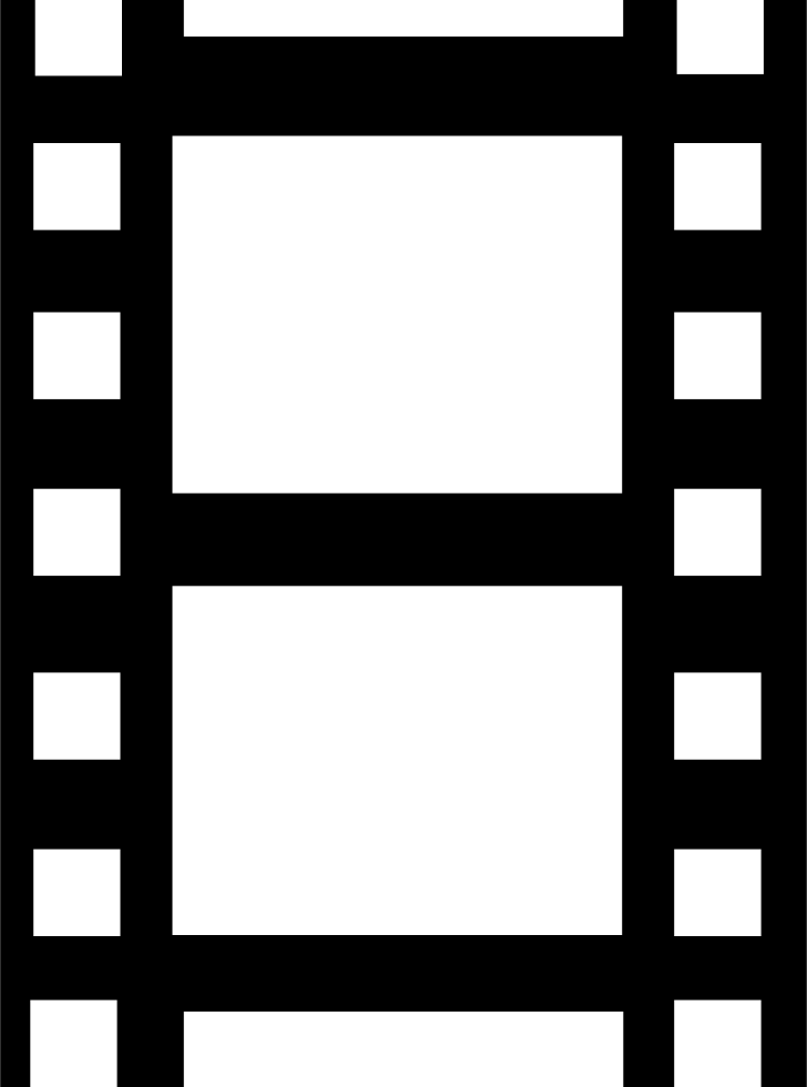 Film Strip - - Film Reel Symbol (728x980), Png Download