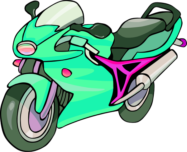 Motorcycle - Motorcycle Clip Art (600x489), Png Download