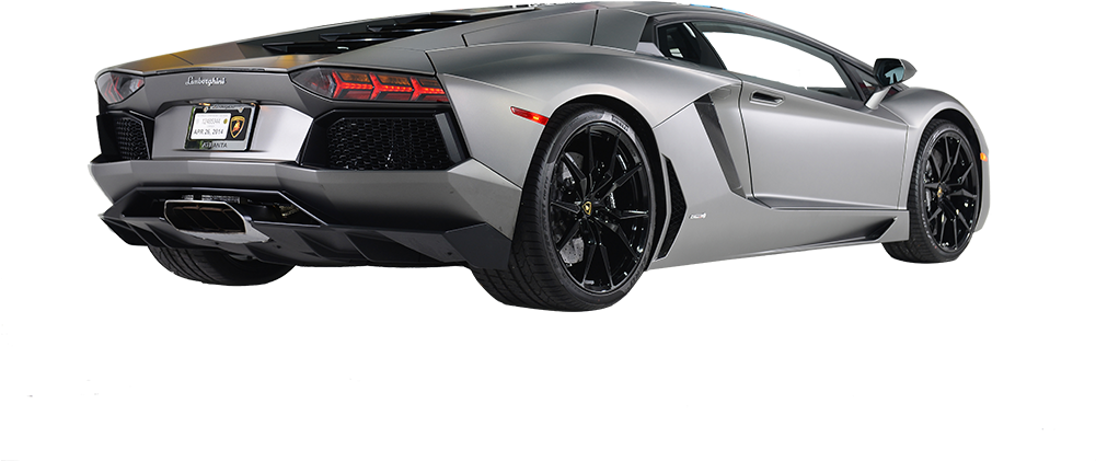 Lamborghini Aventador Logo Png Download - Back Lamborghini Aventador Png (1000x667), Png Download