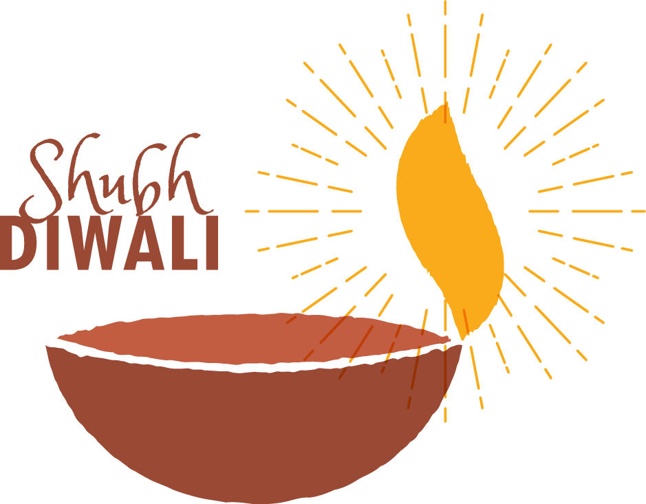 Diwali Oil Lamp - Diwali (939x733), Png Download