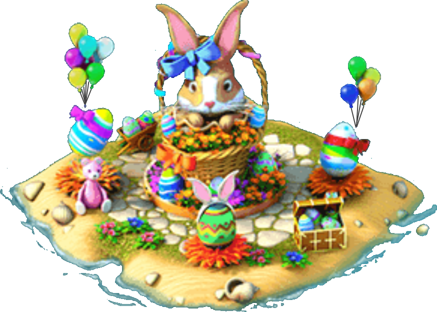 Easter Bunny - Thanksgiving (874x624), Png Download