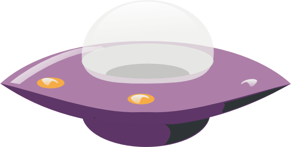 Spaceship Clip Art At Clker - Naves Espaciales Animadas Png (600x304), Png Download