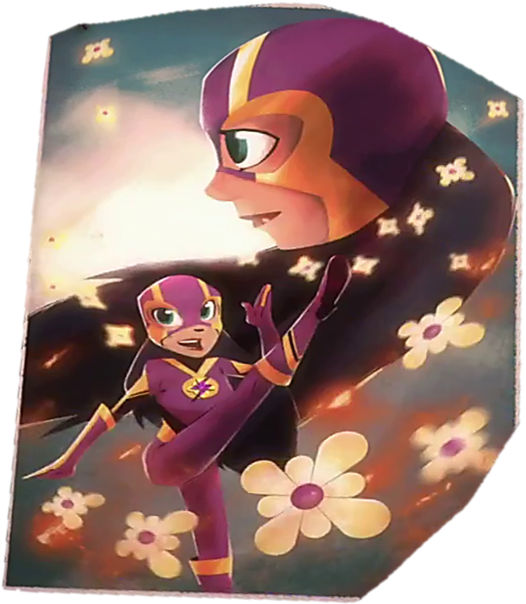 Flossy Flash - Owlette And Flossy Flash (620x766), Png Download