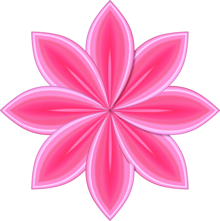 Flower Pink 2 002 By Gimpzora-d3hl62j - Flor Dourada (900x901), Png Download