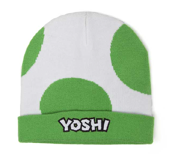 Super Mario Yoshi Egg Beanie - Nintendo Yoshi Egg Beanie Hat (390x383), Png Download