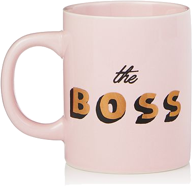 Do 'boss' Pink Coffee Mug - Bando Hot Stuff The Boss Ceramic Mug (500x500), Png Download