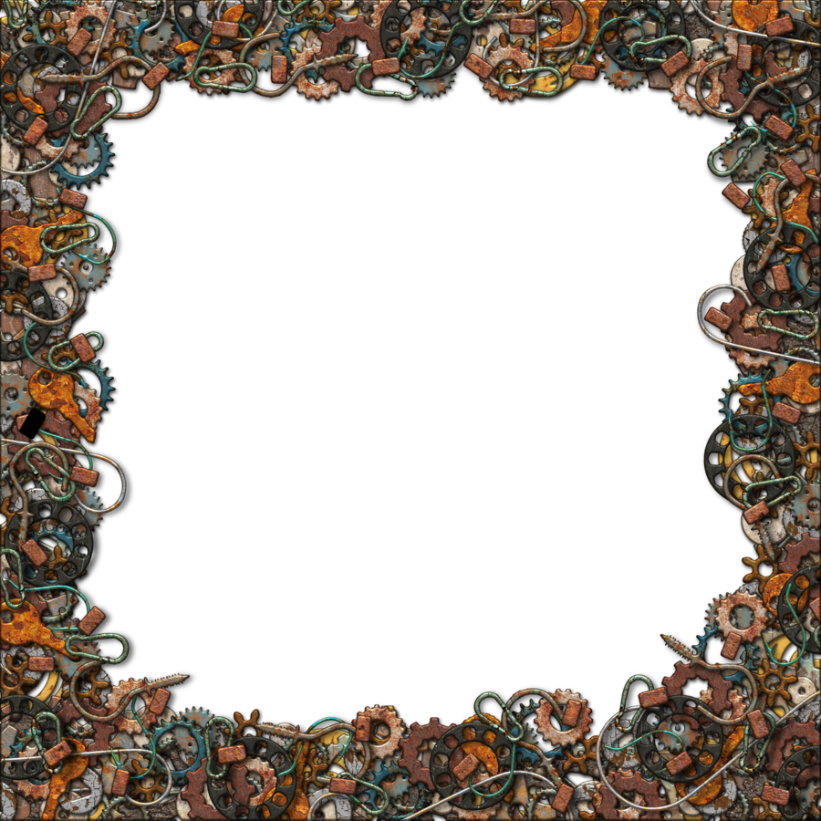 Download Overlays Transparent Border Clipart Clip Art - Car Parts Border (900x900), Png Download