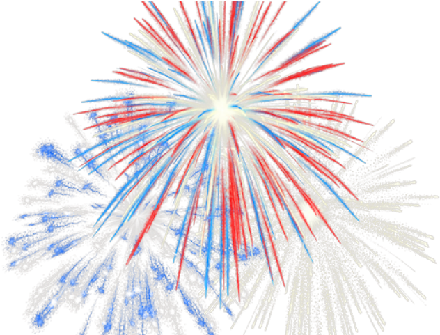 Fireworks Clipart Png Format - Transparent Fire Work Png (640x480), Png Download