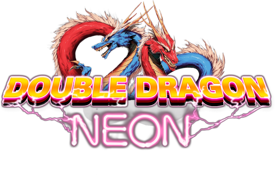 Fight As Twin Brothers Billy And Jimmy Lee On An Exciting - Double Dragon Neon (1024x622), Png Download