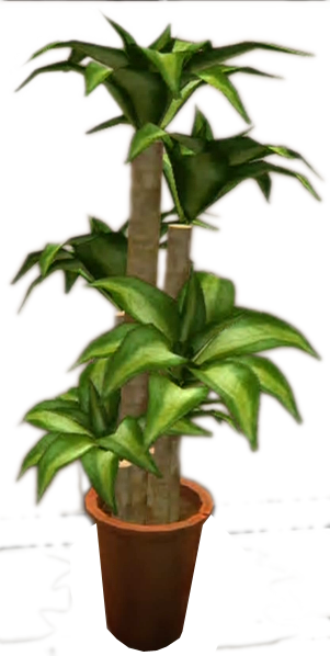 Dead Rising Potted Plant 6 - Potted Plants Png File (301x598), Png Download