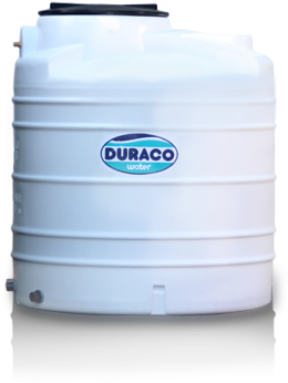 Above Ground Water Tanks- Cylindrical - Duraco Water Tank Price List (400x400), Png Download