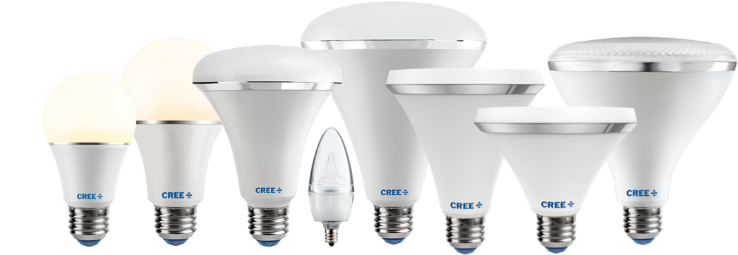 Cree Led Bulbs - Light-emitting Diode (1300x500), Png Download
