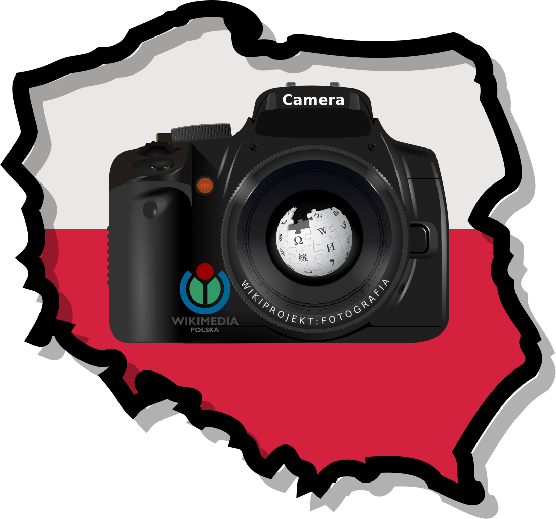 Logo Wikiprojektu Fotografia - Wikimedia Commons (1004x936), Png Download