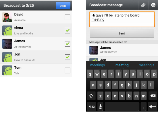 Just - Broadcast Messages For Whatsapp (620x462), Png Download