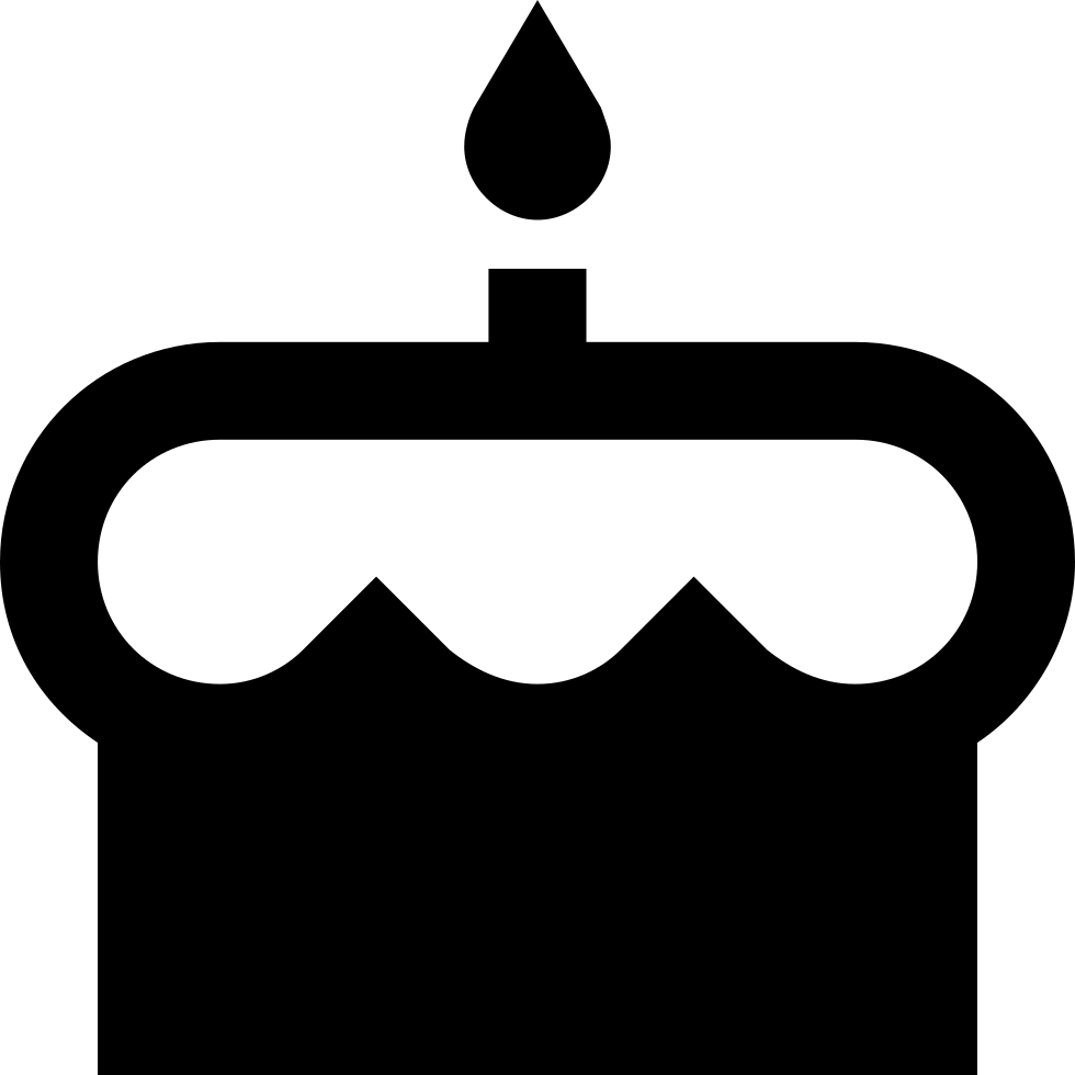 Birthday Cake Comments - Birthdate Icon Vector (980x980), Png Download