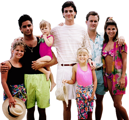 Mine Full House Png Transparent - Full House Cast 2000 (500x410), Png Download