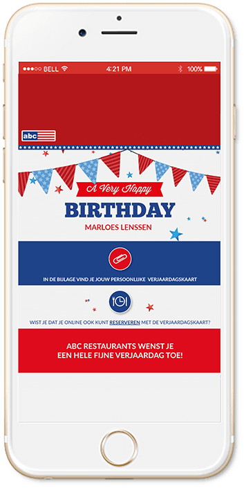 Happy Birthday Guests Who Are Registered With Us Will - Greeting Card (353x705), Png Download