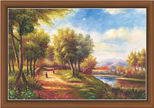 Oil Painting (500x500), Png Download