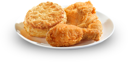 2 Piece Dinner - 2 Piece Leg And Thigh (460x345), Png Download