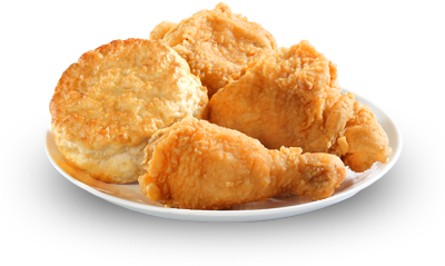 Dinner 3 Piece Leg 2 Thighs - Dinner (600x600), Png Download