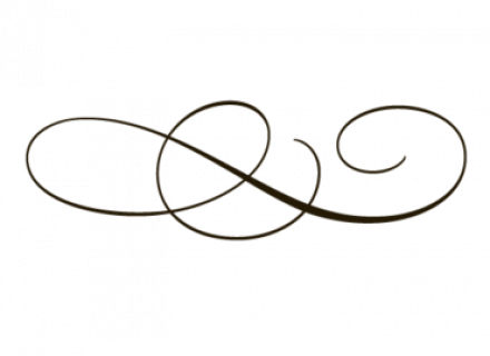 Lines Clipart Gold - Decorative Line Clipart (440x320), Png Download