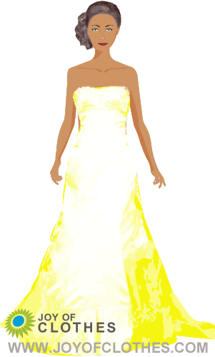 Indian Belle - Gown (300x520), Png Download