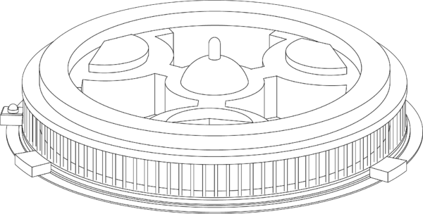 In Parliament - Parliament Of India Model (600x304), Png Download