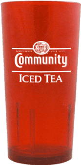 Iced Tea Glass Png Download - Community Coffee (600x400), Png Download