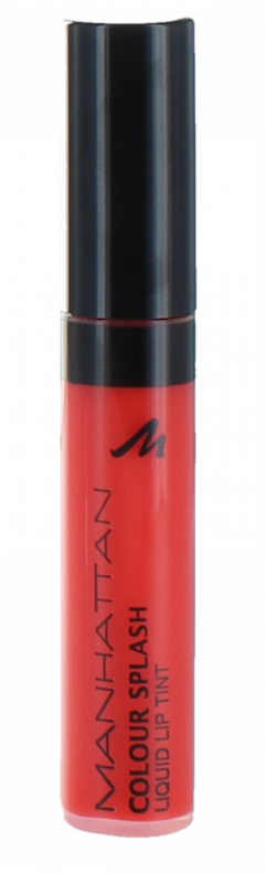 Manhattan Colour Splash Liquid Lip Tint 94r Red Tulip - Lip Stain (800x800), Png Download